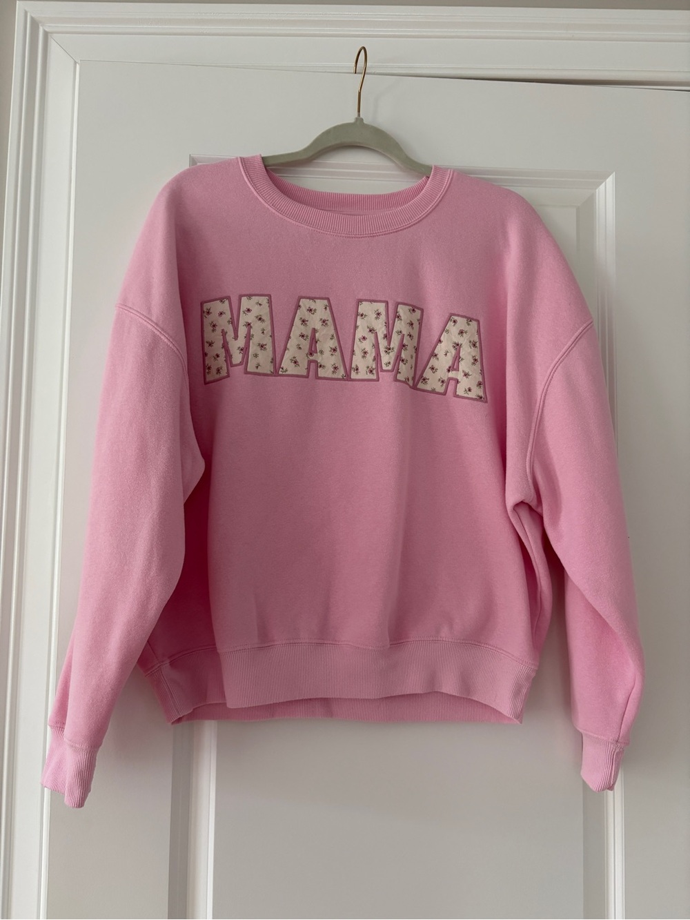Grayson Threads Pink "MAMA" Crewneck Sweatshirt